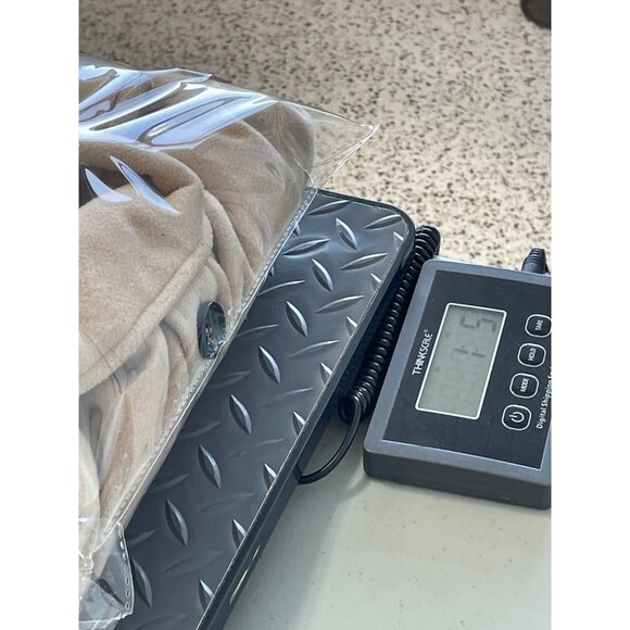 Staccato Shacket Size Medium Button Up Long Sleeve Oversized Fit Beige Neutral - Picture 7 of 7